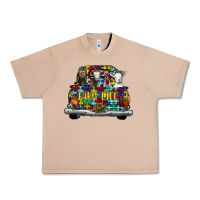 Burro farm life truck autism Urban Heavy Tee - CowhideDigitalArt
