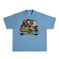 Pebble Blue farm life truck autism Urban Heavy Tee - CowhideDigitalArt