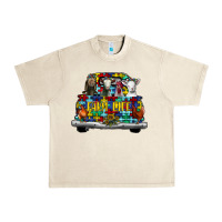 Sandshell farm life truck autism Urban Heavy Tee - CowhideDigitalArt