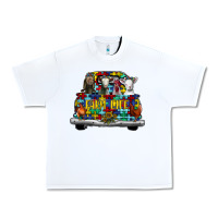 White farm life truck autism Urban Heavy Tee - CowhideDigitalArt