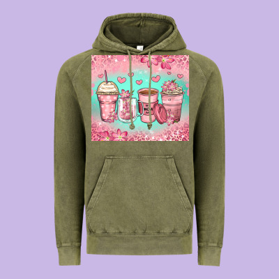 Best Mom Ever Coffee Cups Vintage Hoodie Designed By Zillion Design Studio