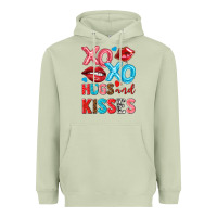Matcha xo xo hugs and kisses Heavyweight Hoodie - NancyCooperArtShop