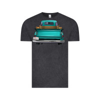 Vintage Black western truck back view 2 Vintage Tee - FaDigitalArtStudio
