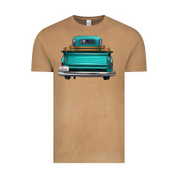 Vintage Camel western truck back view 2 Vintage Tee - FaDigitalArtStudio