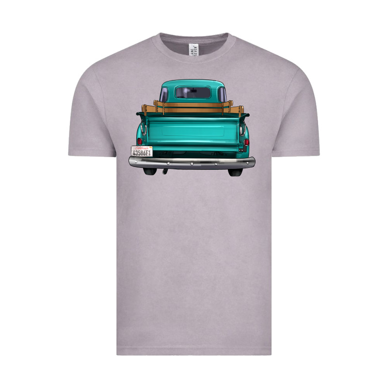 Western Truck Back View 2 Vintage Tee by FaDigitalArtStudio | Teevron