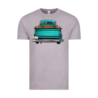 Vintage Zinc western truck back view 2 Vintage Tee - FaDigitalArtStudio