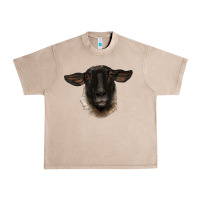 French Oak suffolk ewe head Urban Heavy Tee - BarkalooDesign