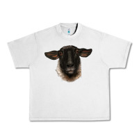 Lunar Rock suffolk ewe head Urban Heavy Tee - BarkalooDesign