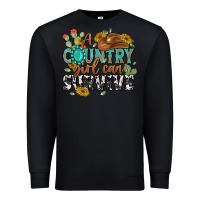 Black a country girl can survive Premium Sweatshirt - MaliasSmallBusiness