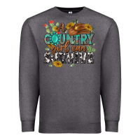 Charcoal Heather a country girl can survive Premium Sweatshirt - MaliasSmallBusiness