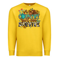 Lemon a country girl can survive Premium Sweatshirt - MaliasSmallBusiness