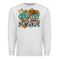 Oatmeal Heather a country girl can survive Premium Sweatshirt - MaliasSmallBusiness