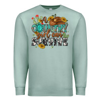 Seafoam a country girl can survive Premium Sweatshirt - MaliasSmallBusiness