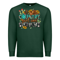 Sports Green a country girl can survive Premium Sweatshirt - MaliasSmallBusiness