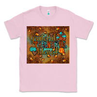 Bubblegum Pink grateful thankful blessed turkey Classic Tee - JahusDesignShop