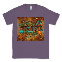 Lavender grateful thankful blessed turkey Classic Tee - JahusDesignShop