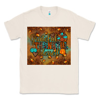 Natural grateful thankful blessed turkey Classic Tee - JahusDesignShop
