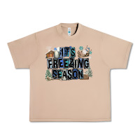Burro It's Freezing Season Urban Heavy Tee - FaDigitalArtStudio