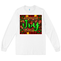 White joy with gloves for Christmas Long Sleeve Tee - AdoDesignShop