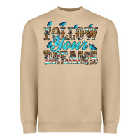 Mushroom follow your dreams Heavyweight Sweatshirt - HRA Design Shop