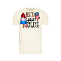 Red White Blue Vintage Tee | Teevron