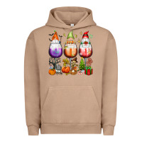 Pigment Burro Hallothanksmas wine glasses and gnomes Urban Hoodie - texasbilliewilder