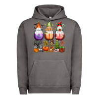 Pigment Tornado Hallothanksmas wine glasses and gnomes Urban Hoodie - texasbilliewilder