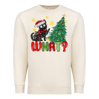 Sandshell christmas  cat  what Premium Sweatshirt - MaliasSmallBusiness