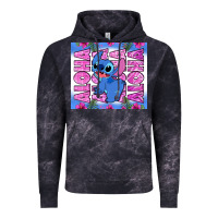 Cloud Black aloha stitch Vintage Hoodie - Zillion Design Studio