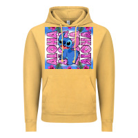 Vintage Mustard aloha stitch Vintage Hoodie - Zillion Design Studio