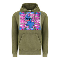 Vintage Olive aloha stitch Vintage Hoodie - Zillion Design Studio