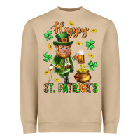 Mushroom Happy st. patricks day Heavyweight Sweatshirt - Neo Western