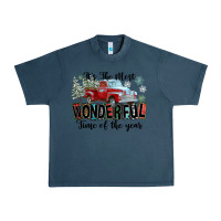 Midnight Navy It's The Most Wonderful Time Of The Year Urban Heavy Tee - FaDigitalArtStudio