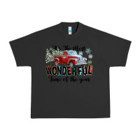 Pigment Black It's The Most Wonderful Time Of The Year Urban Heavy Tee - FaDigitalArtStudio