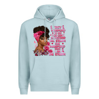 Blue Mist They whispered to her you can't withstand the Premium Hoodie - Artiststas