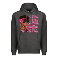 Charcoal Heather They whispered to her you can't withstand the Premium Hoodie - Artiststas