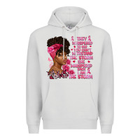 Dove Grey They whispered to her you can't withstand the Premium Hoodie - Artiststas