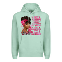 Seafoam They whispered to her you can't withstand the Premium Hoodie - Artiststas