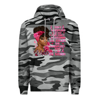 Slate Camo They whispered to her you can't withstand the Premium Hoodie - Artiststas