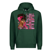 Sports Green They whispered to her you can't withstand the Premium Hoodie - Artiststas