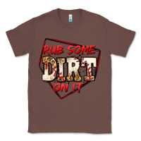 Chestnut rub some dirt on it baseball Classic Tee - Jasminsmagicworld