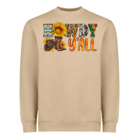 Mushroom howdy y all Heavyweight Sweatshirt - HRA Design Shop