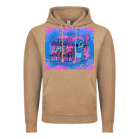 Vintage Coffee touch me and i will bite you stitch Vintage Hoodie - Zillion Design Studio