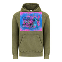 Vintage Olive touch me and i will bite you stitch Vintage Hoodie - Zillion Design Studio