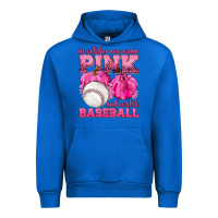 Cobalt In October We Wear Pink and Watch Baseball Urban Hoodie - texasbilliewilder