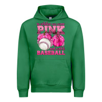 Emerald In October We Wear Pink and Watch Baseball Urban Hoodie - texasbilliewilder