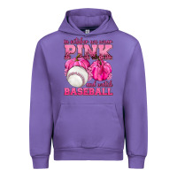 Tulip In October We Wear Pink and Watch Baseball Urban Hoodie - texasbilliewilder