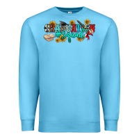 Ocean Blue graduation squad Premium Sweatshirt - NancyCooperArtShop