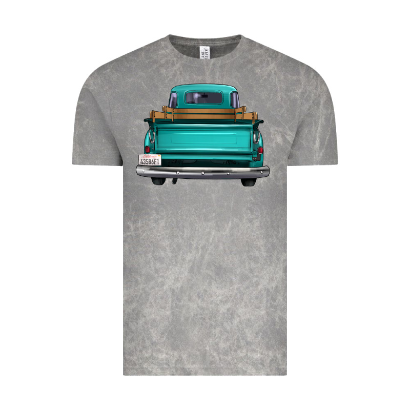 Western Truck Back View Vintage Tee by FaDigitalArtStudio | Teevron