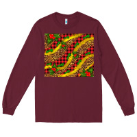 Burgundy merry with mistletoe Long Sleeve Tee - AdoDesignShop